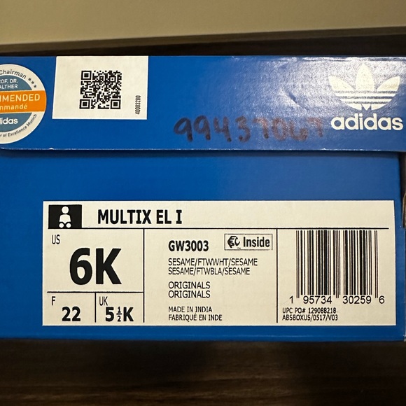 Adidas multitx toddler shoes - Picture 5 of 6